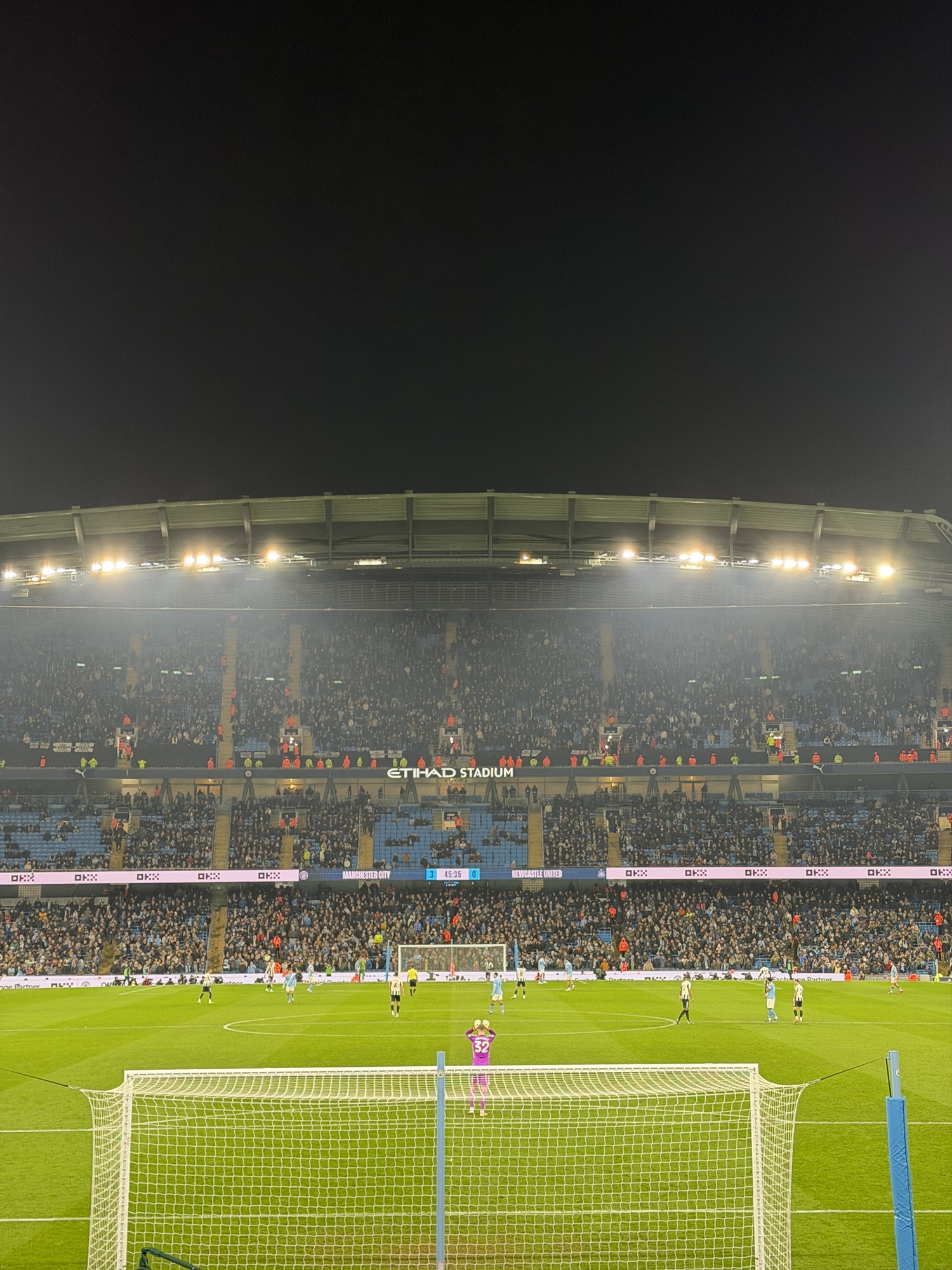 Manchester City vs Newcastle United Match Report